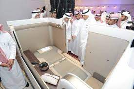 جناح الخطوط السعودية يتميز بتصميمه