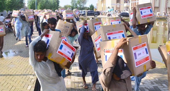 إغاثة متضرري باكستان