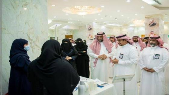 افتتاح معرض عن الصحة النفسية من قبل مدير تعليم الرياض ومشاركة ستة اجنحة فيها